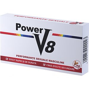 Pastile Pentru Potenta Pastile Pentru Erectie Si Potenta Power V8 6 cps