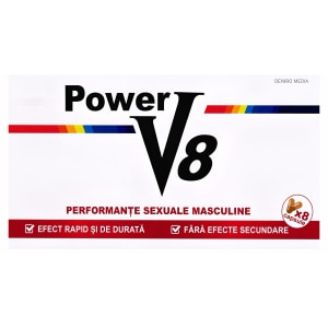 Pastile Pentru Erecție Și Potență Power V8 8buc Pastile Pentru Erecție Și Potență Power V8 8buc pe Denysa.ro