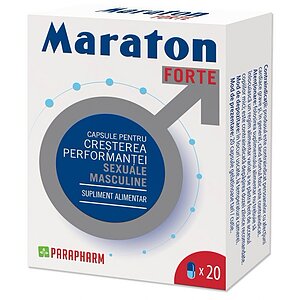 Erectie Puternica Pastile Potenta Maraton Forte 20 capsule