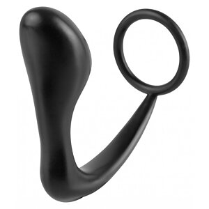 Penis Ring Plug Gasm Negru Penis Ring Plug Gasm Negru pe Denysa.ro