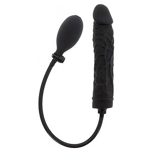Plug Gonflabil 18cm Negru Silicon 100% și Supapă Rapidă Plug Gonflabil 18cm Negru Silicon 100% și Supapă Rapidă pe Denysa.ro