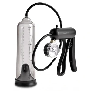 Pompa Marire Penis Transparenta Cilindru 21.6 Cm Pompa Worx Pro Gauge Power Pump Transparenta