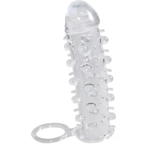 Prelungitor Cu Inel Texturat Cu Bile Transparent Prelungitor Cu Inel Texturat Cu Bile Transparent pe Denysa.ro