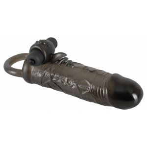 Prelungitor Penis Vibrator Regular Fit Negru Prelungitor Penis Vibrator Regular Fit Negru pe Denysa.ro