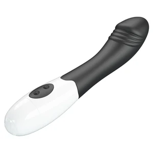 Vibrator Ergonomic Pentru Punctul G Vibrator Pretty Love Elemental Negru