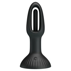 Pretty Love Hubert Vibrator Anal cu 7 Moduri Wiggling Negru Pretty Love Hubert Vibrator Anal cu 7 Moduri Wiggling Negru pe Denysa.ro
