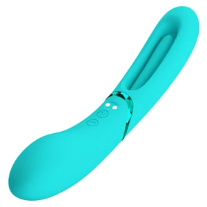 Pretty Love Lexie – Vibrator Punct G, 7+4 Moduri, USB Albastru Pretty Love Lexie – Vibrator Punct G, 7+4 Moduri, USB Albastru pe Denysa.ro
