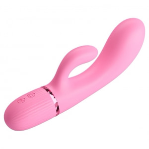 Pretty Love Marski Pink - Vibrator Rabbit 10 Funcții, USB Roz Pretty Love Marski Pink - Vibrator Rabbit 10 Funcții, USB Roz pe Denysa.ro
