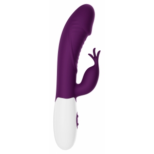 Vibrator 30 Moduri Pentru Punctul G Vibrator Silicon Mov Cu 30 Moduri De Vibratie