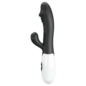 Pretty Love Snappy Black — Iepuraș Dual, 30 Moduri Negru Pretty Love Snappy Black — Iepuraș Dual, 30 Moduri Negru pe Denysa.ro
