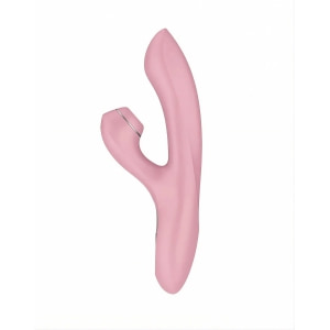 Satisfyer Rabbit Pro Punctul G, 10 Vibrații și 11 Presiuni Roz Satisfyer Rabbit Pro Punctul G, 10 Vibrații și 11 Presiuni Roz pe Denysa.ro