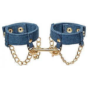 Ride Em Denim Wrist Cuffs Albastru Ride Em Denim Wrist Cuffs Albastru pe Denysa.ro
