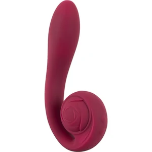 Vibrator Puternic Cu Doua Motoare Independente Vibrator Bendabil Pentru Punctul G Si Clitoris