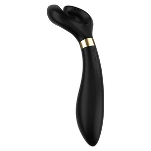 Vibrator Reincarcabil Usb Din Silicon Medical Satisfyer Endless Fun Negru
