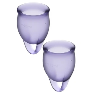 Set Cupe Menstruale Satisfyer 15 20 Ml Cupa Menstruala Pentru Flux Abundent 20 Ml