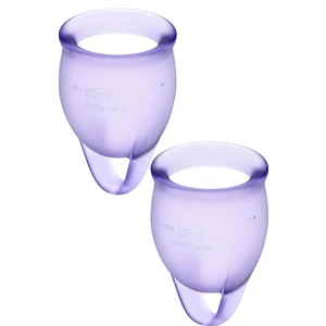Cupa Menstruala Silicon Medical 20 Ml Cupa Menstruala Set Doua Marimi 15 20