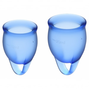 Satisfyer - Feel Confident Menstrual Cup Set Satisfyer - Feel Confident Menstrual Cup Set pe Denysa.ro