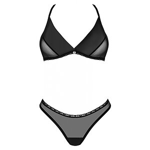 Set 2 Piese Obsessive Latinești Negre M-L Set 2 Piese Obsessive Latinești Negre M-L pe Denysa.ro