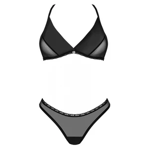 Set 2 Piese Obsessive Latinești Negre M-L Set 2 Piese Obsessive Latinești Negre M-L pe Denysa.ro