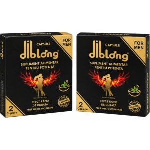 Set 2 x Capsule Premium Diblong 2buc Set 2 x Capsule Premium Diblong 2buc pe Denysa.ro
