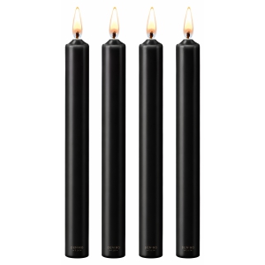 Set 4 Lumânări Negru Set 4 Lumânări Negru pe Denysa.ro