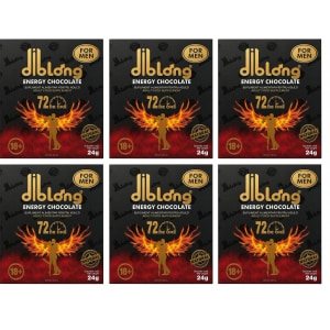 Set 6 x Ciocolată Afrodisiacă Pentru Bărbați Diblong 24g Set 6 x Ciocolată Afrodisiacă Pentru Bărbați Diblong 24g pe Denysa.ro