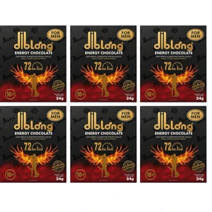 Set 6 x Ciocolată Afrodisiacă Pentru Bărbați Diblong 24g Set 6 x Ciocolată Afrodisiacă Pentru Bărbați Diblong 24g pe Denysa.ro