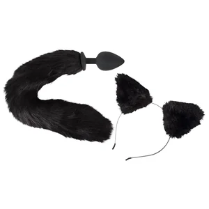 Set Bad Kitty Pet Play Plug And Ears Negru Set Bad Kitty Pet Play Plug And Ears Negru pe Denysa.ro