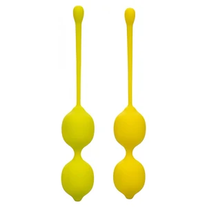 Set Bile Kegel Lemon Galben Set Bile Kegel Lemon Galben pe Denysa.ro