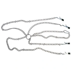 Set Cleme Sextreme Argintiu Set Cleme Sextreme Argintiu pe Denysa.ro