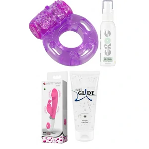 Set Complet Plăcere: Kit Vibrant, Lubrifiant și Igienă Set Complet Plăcere: Kit Vibrant, Lubrifiant și Igienă pe Denysa.ro