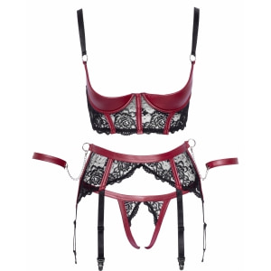 Set Cottelli Collection Annie Roșu Set Cottelli Collection Annie Roșu pe Denysa.ro