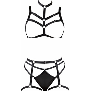 Set Cottelli Collection Irene Negru Set Cottelli Collection Irene Negru pe Denysa.ro
