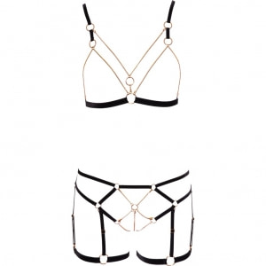 Set Cottelli Collection Jayleen Negru Set Cottelli Collection Jayleen Negru pe Denysa.ro