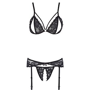 Set Cottelli Collection Marlee Negru Set Cottelli Collection Marlee Negru pe Denysa.ro