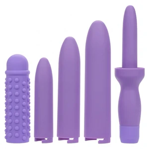 Set Dilatatoare Reîncărcabile 4 Mărimi + Manșon, 10 Moduri Mov Set Dilatatoare Reîncărcabile 4 Mărimi + Manșon, 10 Moduri Mov pe Denysa.ro