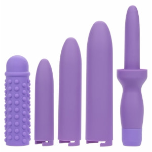 Set Dilatatoare Reîncărcabile 4 Mărimi + Manșon, 10 Moduri Mov Set Dilatatoare Reîncărcabile 4 Mărimi + Manșon, 10 Moduri Mov pe Denysa.ro