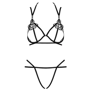 Set Erotic Obsessive Badossa Negru Set Erotic Obsessive Badossa Negru pe Denysa.ro