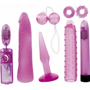 Inel Penis Elastic Cu Stimulator Vaginal Set Sexual Pentru Cuplu Si Solo