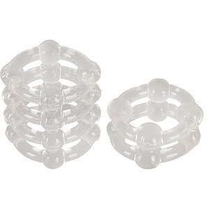 Set Inele Penis 6 buc Looping Transparent Set Inele Penis 6 buc Looping Transparent pe Denysa.ro