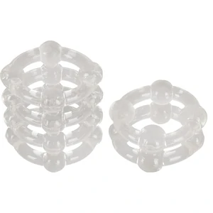 Inele Pentru Erectie Lunga Silicon Transparent Inele Penis Flexibil Pentru Erectii Durabile