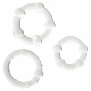 Set Inele Penis Transparent Silicon 3 Dimensiuni Inele Pentru Erectie Silicon Transparente