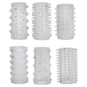 Set Manșoane Red Roses 6buc Transparent Set Manșoane Red Roses 6buc Transparent pe Denysa.ro