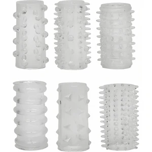 Set Manșoane Red Roses 6buc Transparent Set Manșoane Red Roses 6buc Transparent pe Denysa.ro