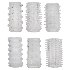 Set Manșoane Red Roses 6buc Transparent Set Manșoane Red Roses 6buc Transparent pe Denysa.ro