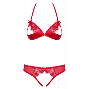 Lenjerie Erotica Rosie Cu Decupaj Inghinal Set Lenjerie Erotica Obsessive 870-sec