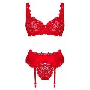 Set Obsessive Amor Cherris 3 Piese Roșu Set Obsessive Amor Cherris 3 Piese Roșu pe Denysa.ro