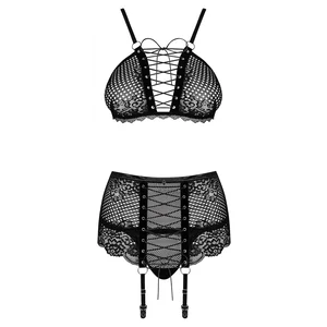 Set Obsessive Basitta Negru Set Obsessive Basitta Negru pe Denysa.ro