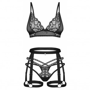 Set Obsessive Blomentis Negru Set Obsessive Blomentis Negru pe Denysa.ro