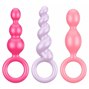Set Satisfyer Anal Plugs Multicolor Set Satisfyer Anal Plugs Multicolor pe Denysa.ro